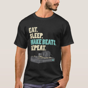 T-shirt Producteur De Musique Dj Music Créateur
