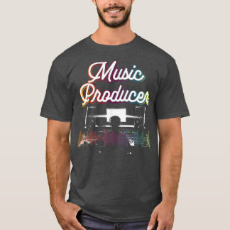 T-shirt Producteur de musique musicien et beatmaker