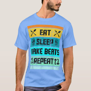 T-shirt Producteur de musique Vintage rétro T Shirt Beat M