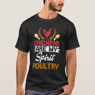 T-shirt Producteur de poulet agricole stable Producteur de
