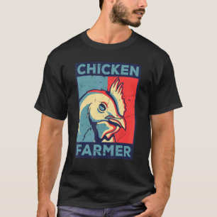 T-shirt Producteur de poulet Agriculture Agricole Agricult
