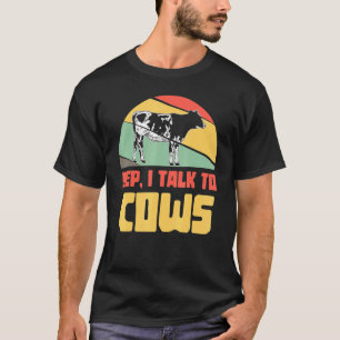 T-shirt Producteur de vache Boeuf Agriculture Amusants 1