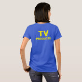 T-SHIRT PRODUCTEUR TV (Dos entier)