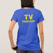 T-SHIRT PRODUCTEUR TV (Dos)