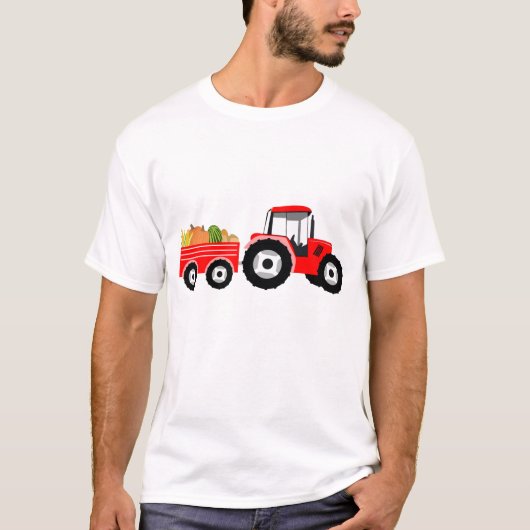 T-shirt Production de Camion Rouge (Devant)