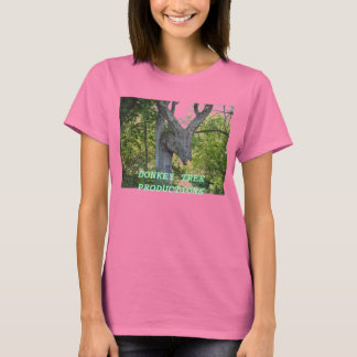 T-SHIRT PRODUCTIONS D'ARBRES À DONKEY