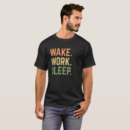 T-shirt Productivité et routine quotidienne Tee (Devant entier)