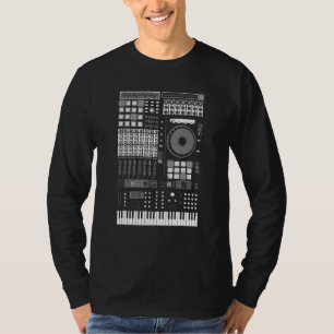 T-shirt Productrice De Musique cool Artiste Pour Hommes Fe