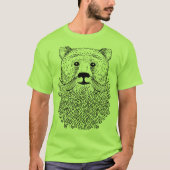 T-shirt Produit barbu d'ours (Devant)