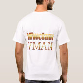 T-shirt produit de wwcfam de vman (Dos)