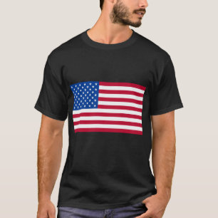 T-shirt Produits de base de drapeau américain