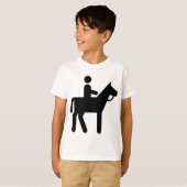 T-shirt Produits de cheval ! (Devant entier)