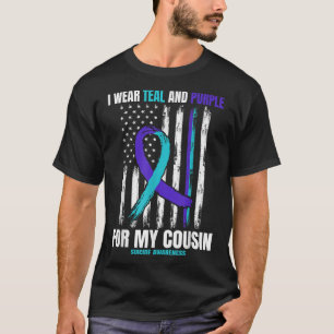 T-shirt Produits de prévention du suicide Cousin Ameri