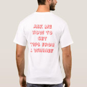 T-shirt Produits d'exposition de jeu (Dos)