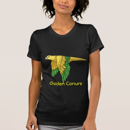 T-shirt Produits d'or de Conure (Devant)