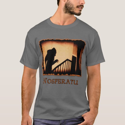 T-shirt Produits effrayants de vampire de Nosferatu (Devant)