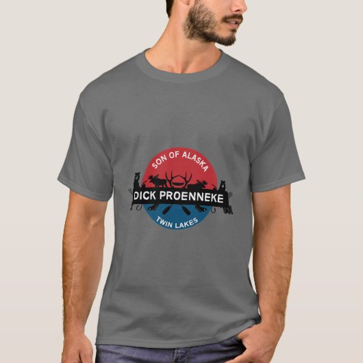 T-shirt Proenneke Wilderness t shirt Dick Proenneke Twin L (Devant)