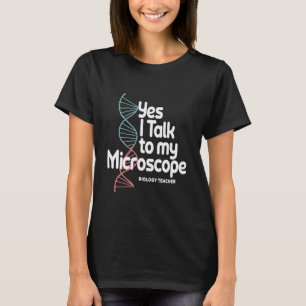 T-shirt Prof de biologie Humour Amateur de science Biologi