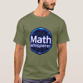 T-shirt Prof de maths chuchoteur de maths