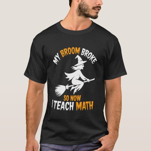 T-shirt Prof de maths Halloween Science Drôle École pour E (Devant)