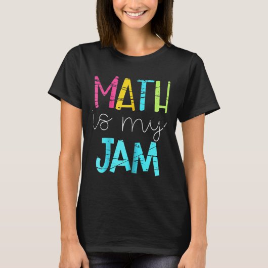 T-shirt Prof de maths Les maths c'est ma passion (Devant)