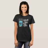 T-shirt Prof de physique de science drôle techniquement ve (Devant entier)