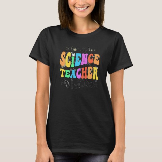 T-shirt Prof de SCIENCE Groovy Squad Technologie Enseignem (Devant)