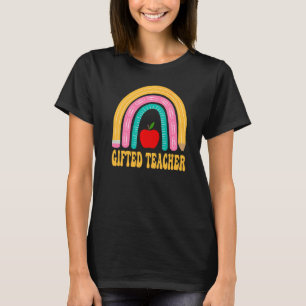 T-shirt Prof Éditeur Crayon Arc-en-ciel Rentrée Scolaire A