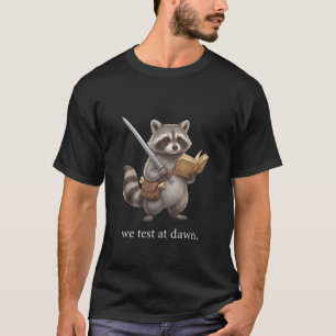 T-shirt Prof Enseignant Élève Nous Testons à l'Aube Raton