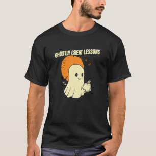 T-shirt Prof fantomatique de grandes leçons Halloween Clas