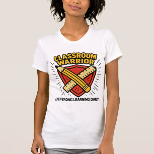 T-shirt Prof - Guerrier de la salle de classe