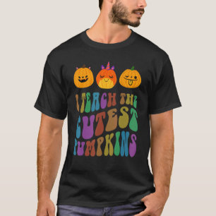 T-shirt Prof sympa J'ENSEIGNE AUX CITROUILLES LES PLUS MIG