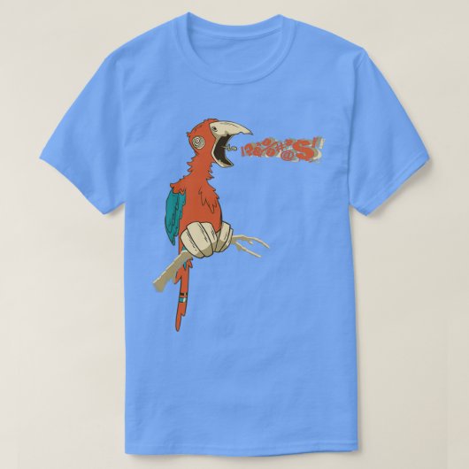 T-shirt Profanity Parrot (Design devant)