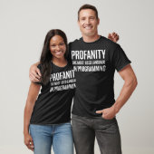 T-shirt Profanity The Most Used (Unisexe)