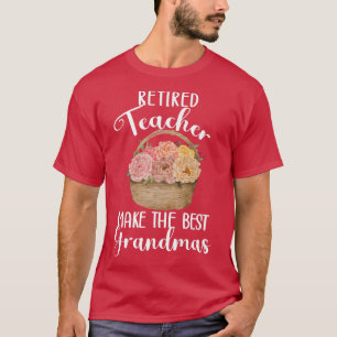T-shirt Professeur à la retraite Meilleure grand-mère Ense