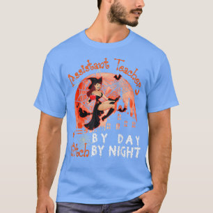 T-shirt Professeur Adjoint Par Jour Sorcière Par Nuit Hall