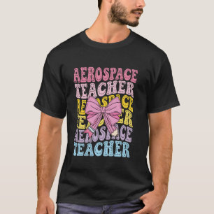 T-shirt Professeur aérospatial Remerciement Retour à l'éco