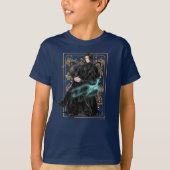 T-shirt Professeur Anime Severus Snape assis (Devant)