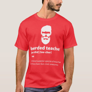 T-shirt Professeur barbu