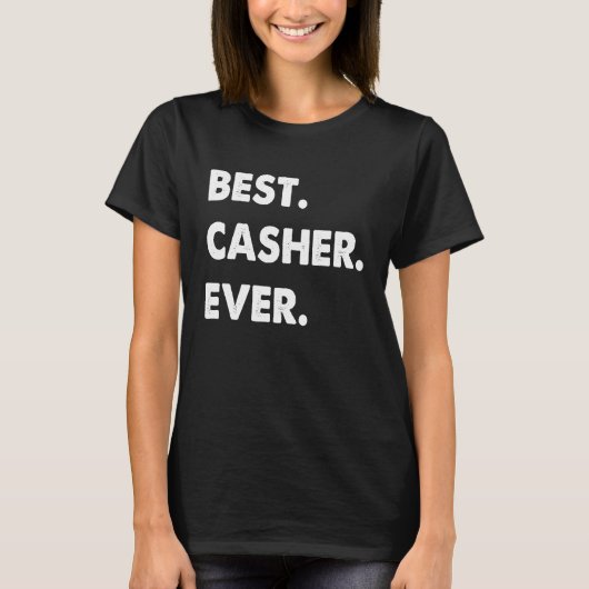 T-shirt Professeur Casher Meilleur Casher Jamais (Devant)