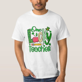 T-shirt Professeur chanceux