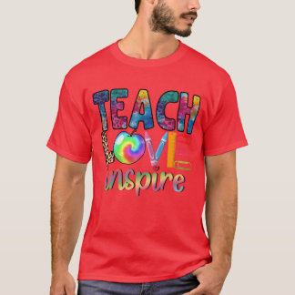 T-shirt Professeur Chaque Amour Inspirer garçon