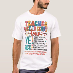 T-shirt Professeur Ck Tournée Scolaire Bruh Nous Ck 1er Jo