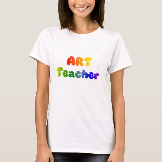 T-shirt Professeur d'art (Devant)