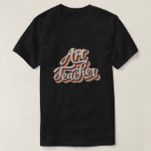 T-shirt professeur d'art (Design devant)