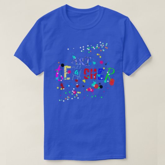 T-shirt professeur d'art (Design devant)