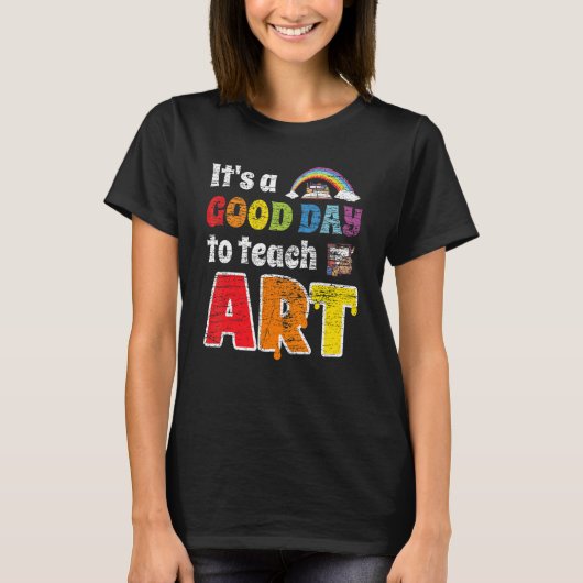 T-shirt Professeur d'art Arts Enseignement (Devant)