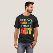 T-shirt Professeur d'art Arts Enseignement (Devant entier)