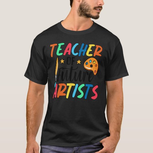 T-shirt Professeur d'art Enseignement de l'art - Professeu (Devant)