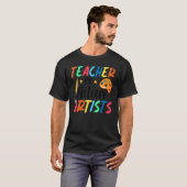 T-shirt Professeur d'art Enseignement de l'art - Professeu (Devant entier)